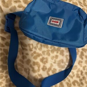 Blue DTMF bad bunny fanny bag